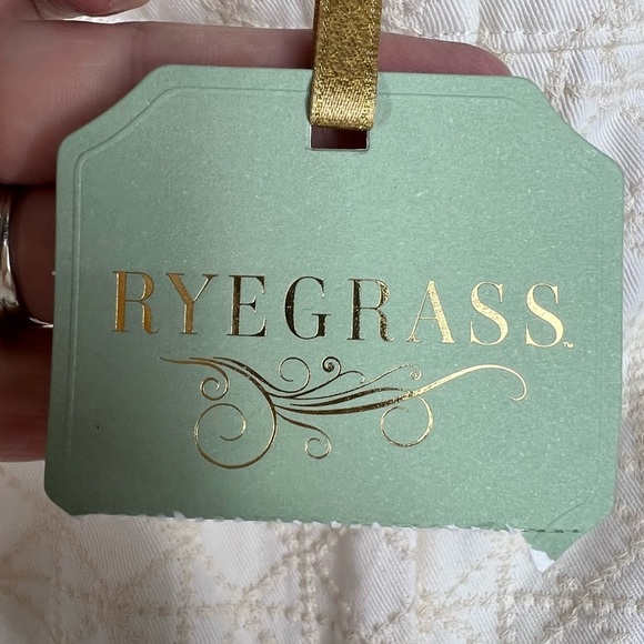 RYEGRASS Ivory Textured Pleated Shorts | Plus Size 16/4” - Picture 10 of 10